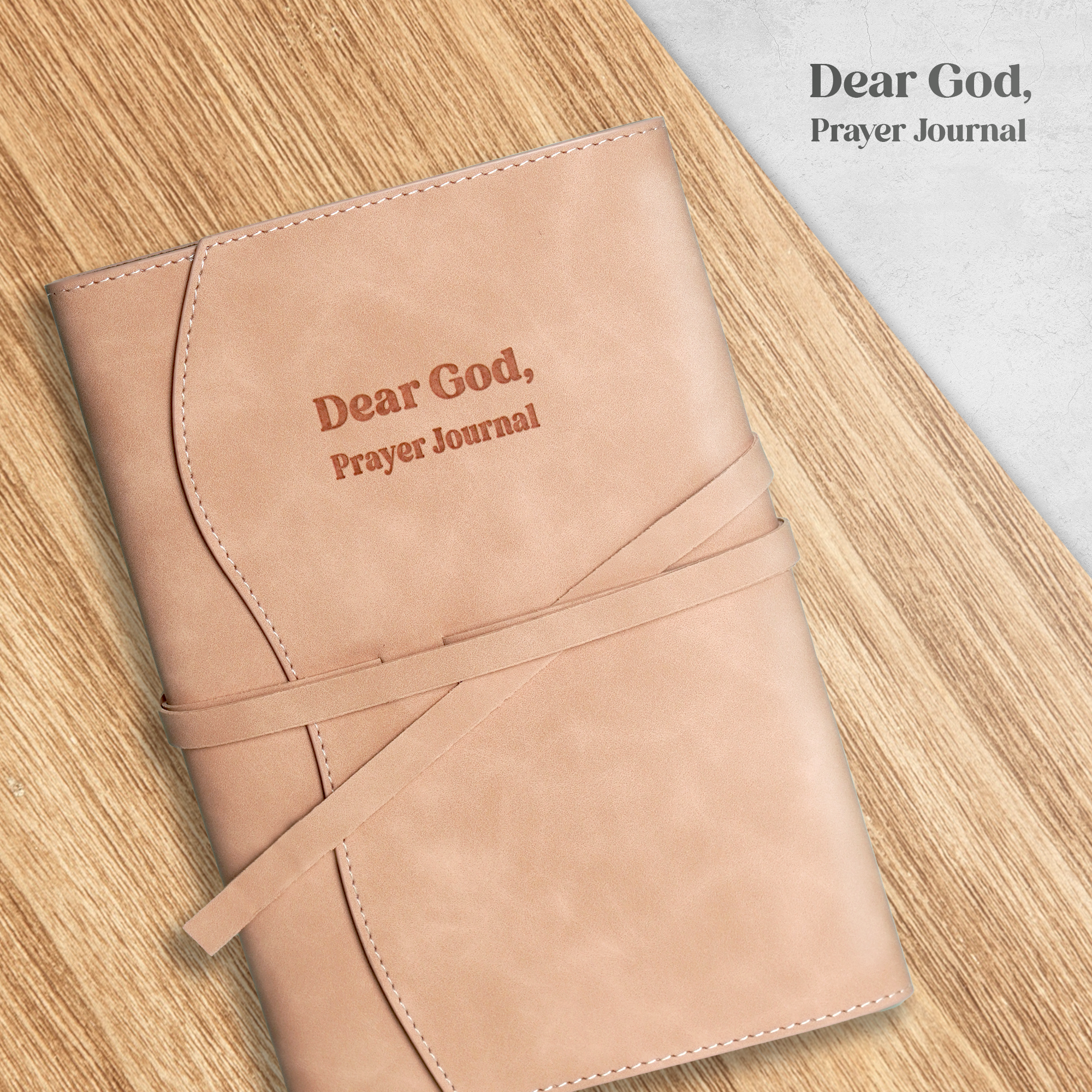 Dear God, Prayer Journal - Pink