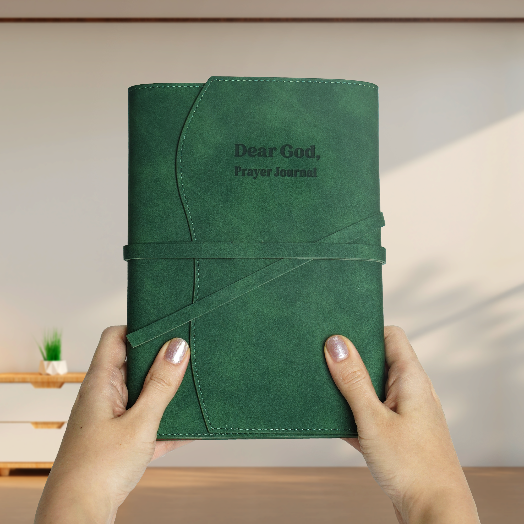 Dear God, Prayer Journal - Green