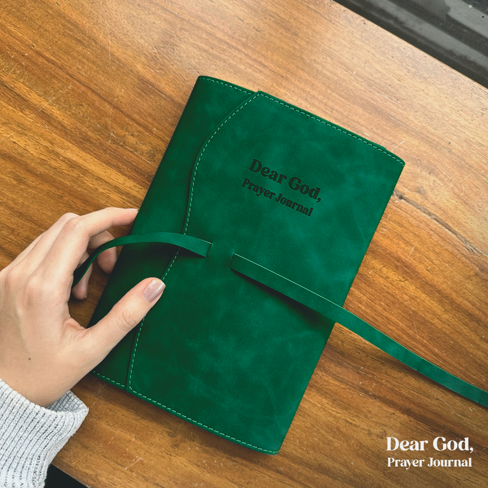 Dear God, Prayer Journal - Green